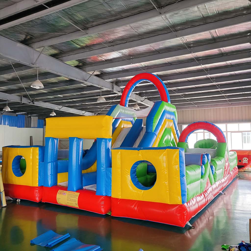 Sports Equipment Rental - Komercyjny dmuchany zamek z przeszkodami z