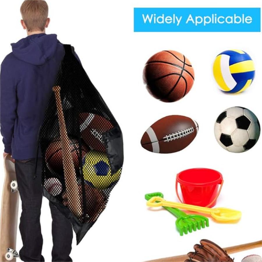 Duża siateczkowa torba sportow – Sports Equipment Volleyball recenzja i cena