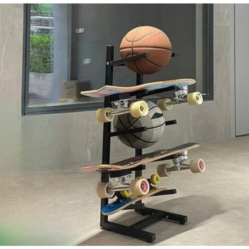 Stojak na sprzęt do deskorolki – Sports Equipment Rack recenzja i cena