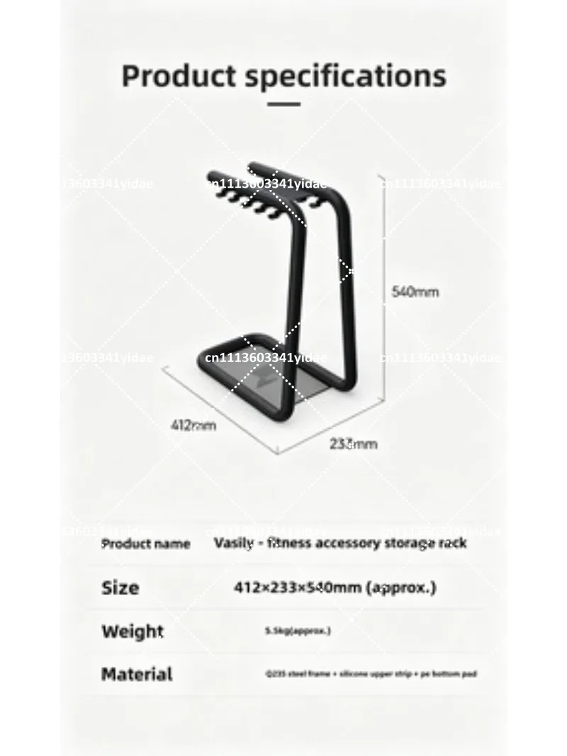 Stojak ze stali nierdzewnej do – Sports Equipment Rack recenzja i cena